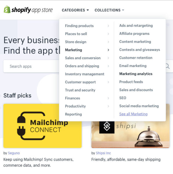 Shopify-App-Store-Categories